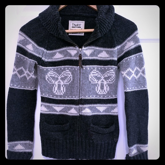 TNA Aritzia Knit Sweater - Picture 1 of 2